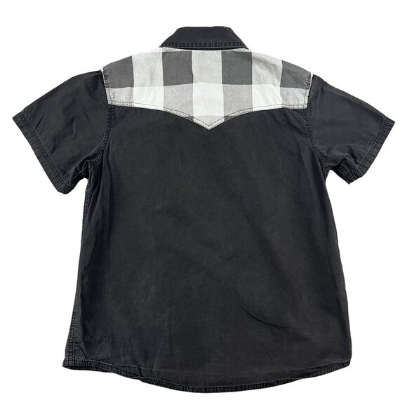 Chor Button Down Shirt Mens Small Pearl Snap Button Western - Picture 2 of 6